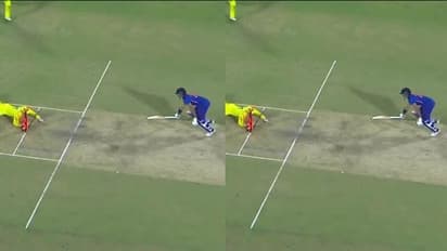 அக்ஷர் படேலை மின்னல் வேகத்தில் படுத்துக் கொண்டே ரன் அவுட் செய்த ஸ்டீவ் ஸ்மித்!