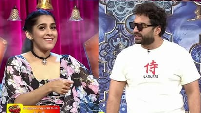 విశ్వక్ సేన్ తో చతురా... అందరి ముందు యాంకర్ రష్మీ గాలి తీసేశాడుగా!