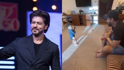 Shah Rukh Khan's response to Irfan Pathan's son dancing to 'Jhoome Jo Pathaan' leaves internet in splits