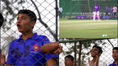 ഹമ്മോ സഞ്ജു ചേട്ടന് എന്തൊരു അടി; പരിശീലനം കണ്ട് അന്തംവിട്ട് കുട്ടി താരങ്ങള്- വീഡിയോ