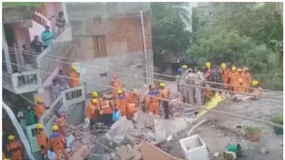 വിശാഖപട്ടണത്ത് ബഹുനിലക്കെട്ടിടം തകർന്ന് കുട്ടികളുൾപ്പെടെ മൂന്ന് മരണം; 5 പേർക്ക് പരിക്ക്