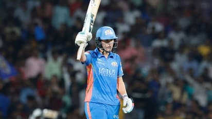 WPL 2023: நாக் அவுட் போட்டியில் நாட் ஸ்கிவர் பிரண்ட் அதிரடி அரைசதம்! UPW-க்கு கடின இலக்கை நிர்ணயித்த MIW