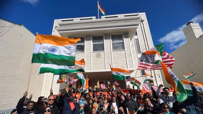American desis rally for India at San Francisco Consulate, shun pro-Khalistan vandals