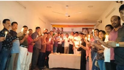 രാഹുൽ ഗാന്ധിക്ക് പിന്തുണയുമായി ബഹ്റൈനില് പ്രവാസികളുടെ പ്രതിഷേധ ജ്വാല