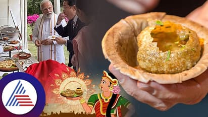 ಜಪಾನ್ ಪ್ರಧಾನಿ ಮೆಚ್ಚಿಕೊಂಡ ಗೋಲ್ಗೊಪ್ಪಾನ ಮೊದಲು ತಯಾರಿಸಿದ್ದು ಮಹಾಭಾರತದ ದ್ರೌಪದಿ!