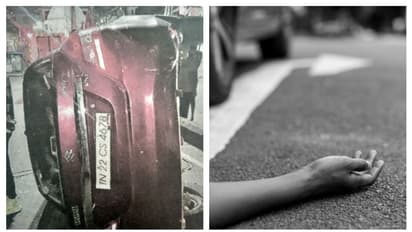 അപകട മുന്നറിയിപ്പോ റിഫ്ലക്ടറുകളോ ഇല്ല; കാർ ഡിവൈഡറിലിടിച്ച് ഗർഭിണിക്ക് പരിക്ക്