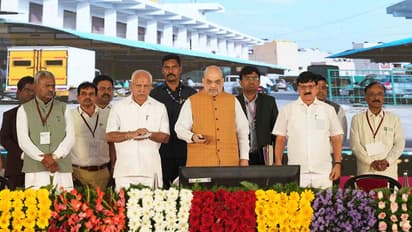 ರಾಜ್ಯವನ್ನು ಎಟಿಎಂ ಮಾಡಿಕೊಳ್ಳಲು ಕಾಂಗ್ರೆಸ್ ಸಂಚು: ಕೇಂದ್ರ ಗೃಹ ಸಚಿವ ಅಮಿತ್ ಶಾ