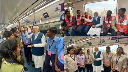 ബംഗളൂരുവിൽ പുതിയ മെട്രോ പാത തുറന്ന് മോദി,തെരഞ്ഞെടുപ്പ് ലക്ഷ്യമിട്ടുള്ള നീക്കമെന്ന് കോണ്ഗ്രസ്