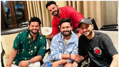 ಟೀಂ ಇಂಡಿಯಾ ವಿಕೆಟ್ ಕೀಪರ್ ರಿಷಭ್ ಪಂತ್‌ ಭೇಟಿಮಾಡಿದ ಭಜ್ಜಿ, ರೈನಾ, ಶ್ರೀಶಾಂತ್..!