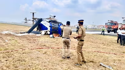 Indian Coast Guard's helicopter crashes soon after takeoff, affected CIAL airport operations
