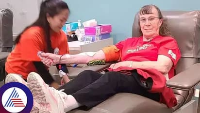 ಅಬ್ಬಬ್ಬಾ..203 ಯುನಿಟ್ ರಕ್ತದಾನ ಮಾಡಿ ಗಿನ್ನೆಸ್ ದಾಖಲೆಗೆ ಸೇರಿದ 80 ವರ್ಷದ ಅಜ್ಜಿ!