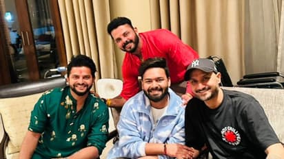 സാഹോദര്യം, സൗഹൃദം; റിഷഭ് പന്തിനെ സന്ദര്ശിച്ച് ആശംസകളുമായി ശ്രീശാന്തും കൂട്ടരും, ശ്രദ്ധ നേടി ചിത്രം