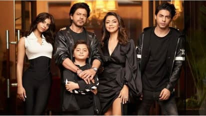 Shah Rukh Khan's latest family photo gives major couple and family goals; take a look