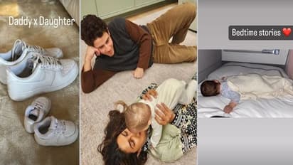 Priyanka Chopra shares cute photo of Malti Marie; Nick Jonas exhibits ‘daddy-daughter’ matching shoes