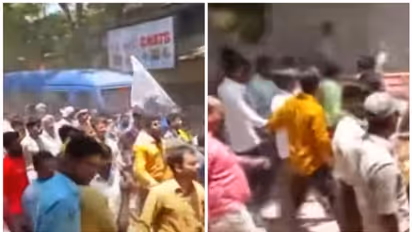 സംവരണത്തെ ചൊല്ലി പ്രതിഷേധം; യെദിയൂരപ്പയുടെ വീട്ടിലേക്ക് തള്ളിക്കയറാൻ ശ്രമം; കല്ലേറിൽ വീടിന്റെ ചില്ലുകൾ തകർന്നു