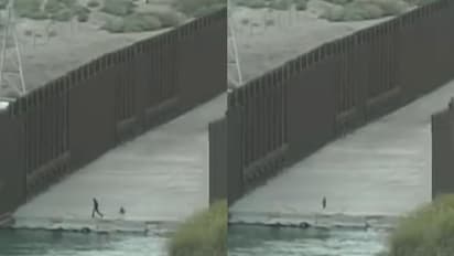 ഒരു വയസുള്ള കുഞ്ഞിനെ കുത്തൊഴുക്കുള്ള പുഴയ്ക്ക് സമീപം ഉപേക്ഷിച്ച് കടന്നുപോകുന്നയാള്; വീഡിയോ...