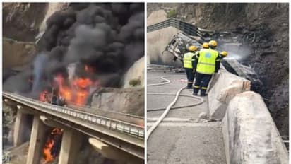 സൗദിയിലെ ബസപകടത്തിൽ പരിക്കേറ്റവരിൽ രണ്ട് ഇന്ത്യക്കാരും, ഒരാളുടെ നില ഗുരുതരം; മരണസംഖ്യ 21 ആയി