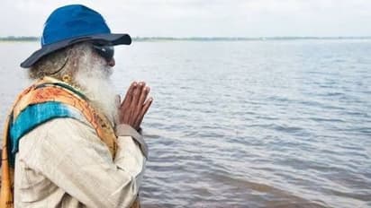 Sadhguru honoured with Water Champion Award by TERI