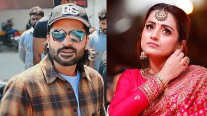 பொன்னியின் செல்வன் விழாவில் அருகருகே சேர் போட்டும் ஜோடியாக அமர மறுத்த சிம்பு - திரிஷா... லீக்கான போட்டோ