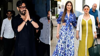 Bholaa Screening: Ajay Devgn, Kajol arrive with family to watch the action thriller