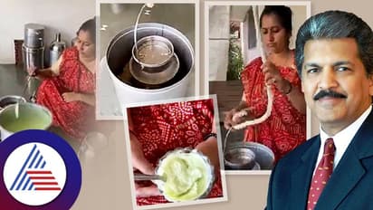 ಫ್ಯಾನ್ ಸಹಾಯದಿಂದ ಐಸ್ ಕ್ರೀಂ ಮಾಡಿದ ಮಹಿಳೆ, ಆನಂದ್ ಮಹೀಂದ್ರಾ ವಿಡಿಯೋ ವೈರಲ್