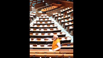 PM Modi cisited new parliament building for inspection