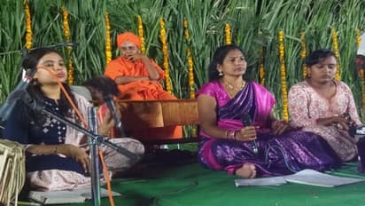 ಗಂಗಾವತಿ: ಭೋಗಾಪುರೇಶ ಕೆರೆಗೆ ಗವಿ ಶ್ರೀಗಳಿಂದ ಬಾಗಿನ ಅರ್ಪಣೆ