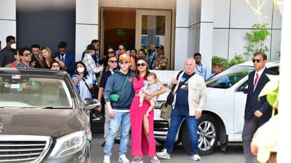 ಮೊದಲ ಬಾರಿಗೆ ಮಗಳ ಜೊತೆ ಭಾರತಕ್ಕೆ ಬಂದಿಳಿದ ಪ್ರಿಯಾಂಕಾ ಚೋಪ್ರಾ! 