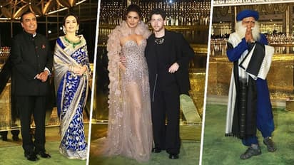 Nita Mukesh Ambani Cultural Centre: Priyanka Chopra, Nick Jonas, Sadhguru ramp up style game at event