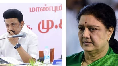 உங்க கோஷ்டி மோதலுக்கு கலெக்டரை பிடித்து கீழே தள்ளுவீங்களா? திராவிட மாடல் வெளியே சொல்லாதீங்க! எகிறும் சசிகலா.!