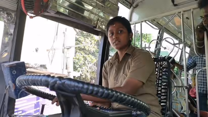 Meet M Sharmila, Coimbatore's first woman bus driver