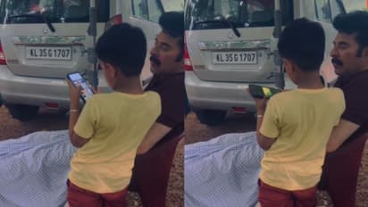 'ഇതില് വീഡിയോ കട്ട് ചെയ്യാനൊക്കെ എങ്ങനെയാണ്'? ജിയോ ബേബിയുടെ മകനില് നിന്ന് സംശയനിവാരണം നടത്തുന്ന മമ്മൂട്ടി