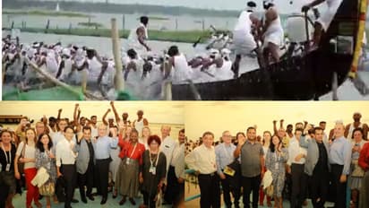 ചുണ്ടൻമാര്‍ നിരന്നു, അരങ്ങ് തകര്‍ത്ത് തൃശ്ശൂര്‍ പൂരവും, കുമരകത്ത് ആവേശത്തിലമര്‍ന്ന് ജി20 ഉദ്യോഗസ്ഥ പ്രതിനിധികൾ