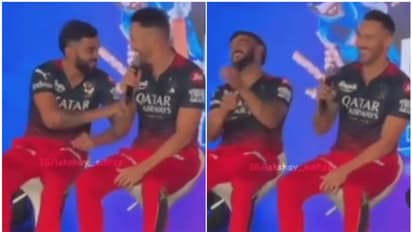 ഒരു ചെറിയ കയ്യബദ്ധം, നാറ്റിക്കല്ല്! ഡൂപ്ലസിയുടെ തെറ്റിപ്പോയ ഒറ്റ വാക്കിൽ ചിരിച്ചുമറിഞ്ഞ് ആരാധകർ, വീഡിയോ