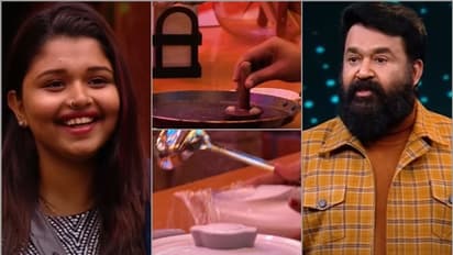 ഏയ്ഞ്ചലിന് ദോശയുണ്ടാക്കല്‍ ടെസ്റ്റുമായി മോഹന്‍ലാല്‍; ചിരിവീടായി ബിഗ് ബോസ് ഹൗസ്: വീഡിയോ