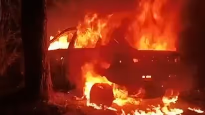 Andhra Pradesh: Techie burnt alive in car over brother's alleged extra-marital affair; hunt on for killers