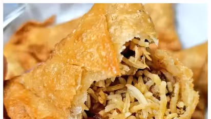 ட்விட்டரை மெர்சலாக்கிய பிரியாணி சமோசா! எப்படி இருக்கு பாருங்க!