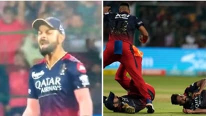 ആക്രാന്തമോ? ഹിറ്റ്മാന്റെ ക്യാച്ച് സിറാജും ഡികെയും കൂട്ടിയിടിച്ച് നിലത്തിട്ടു, കലിപ്പായി കോലി- വീഡിയോ