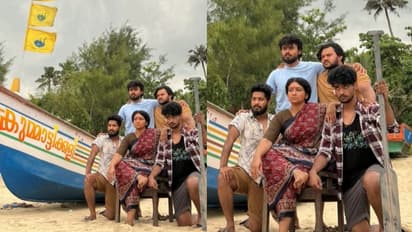 മാധവ് നായകനാകുന്ന 'കുമ്മാട്ടിക്കളി'; ഫസ്റ്റ് ലുക്ക് പുറത്ത്, അഭിമാനമെന്ന് സുരേഷ് ഗോപി