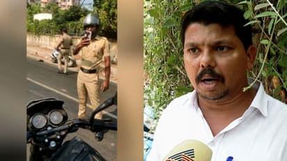 റോഡിലെ വളവിലെ വാഹന പരിശോധന ചോദ്യം ചെയ്തു; യുവാവിനെ പൊലീസ് ഭീഷണിപ്പെടുത്തിയെന്ന് പരാതി