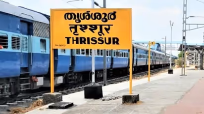 റെയിൽ പാളം മുറിച്ചു കടക്കുന്നതിനിടെ ദാരുണ അപകടം: തൃശ്ശൂർ റെയിൽവെ സ്റ്റേഷനിൽ സ്ത്രീയുടെ 2 കാലുകളും അറ്റുപോയി