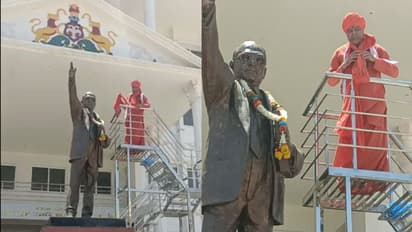 ಒಳಮೀಸಲಾತಿ ವಿರೋಧಿಸಿ ಆತ್ಮಹತ್ಯೆಗೆ ಬಂಜಾರ ಸ್ವಾಮೀಜಿ ಯತ್ನ: ಕಾವಿ ವಸ್ತ್ರದಿಂದಲೇ ನೇಣು ಕುಣಿಕೆ