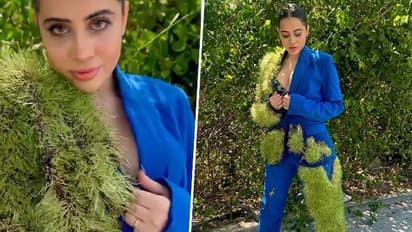 'Environment Day' is on June 5, trolls remind Urfi Javed after style icon shocks in eco-friendly blue blazer