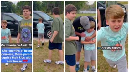 'ഇതാണ് നമ്മുടെ പുതിയ വീടെ'ന്ന് അമ്മ; വികാരാധീനനായ കുട്ടിയുടെ പ്രകടനം ആരെയും ഒന്ന് വേദനിപ്പിക്കും 