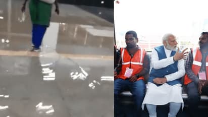 ప్రధాని మోడీ ప్రారంభించిన వారంలోపే వర్షపు నీటితో నిండిన మెట్రో స్టేషన్