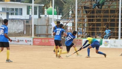 Appachettolanda Hockey Festival: ಅಮ್ಮಣಿಚಂಡ, ಪಳಂಗಂಡ ಕ್ವಾರ್ಟರ್‌ ಫೈನಲ್‌ಗೆ ಲಗ್ಗೆ