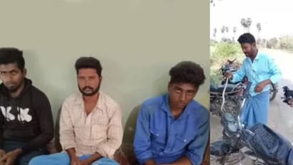 பாம்பின் தலையை கடித்து துப்பிய சம்பவம்! 3 பேர் அதிரடி கைது!