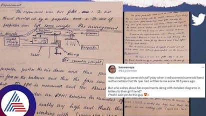 18 ವರ್ಷಗಳ ಹಿಂದೆ ಪತಿ ಬರೆದಿದ್ದ ಲವ್ಲೆಟರ್ ಶೇರ್ ಮಾಡಿದ ಮಹಿಳೆ, ವಾರೆವ್ಹಾ ಎಂದ ನೆಟ್ಟಿಗರು