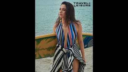 Tamannah Bhatia: బికినీ వేసిన తమన్నా... మ్యాగజైన్ కోసం తెగించిన మిల్కీ బ్యూటీ!