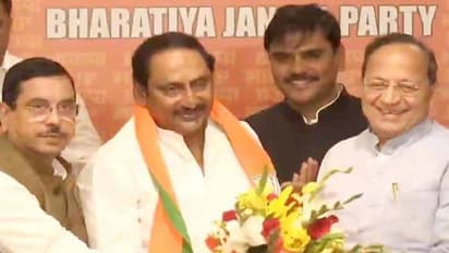 ಒಂದೇ ವಾಕ್ಯದಲ್ಲಿ ಕಾಂಗ್ರೆಸ್‌ಗೆ ರಾಜೀನಾಮೆ ನೀಡಿ ಬಿಜೆಪಿ ಸೇರಿದ ಆಂಧ್ರ ಮಾಜಿ ಸಿಎಂ!